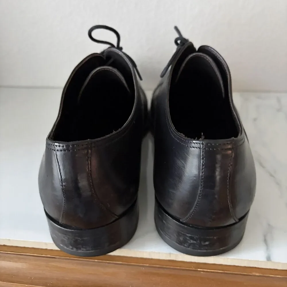 To Boot New York Mens Cap Toe Oxfords Size 8 Black